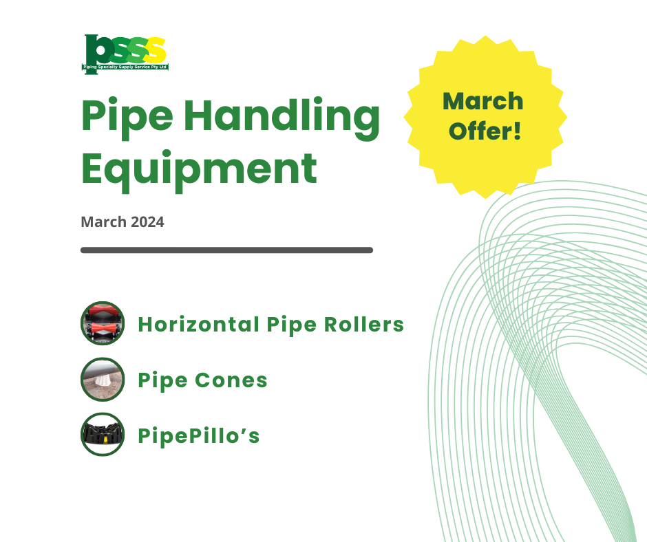 March Pipe Handling Sale